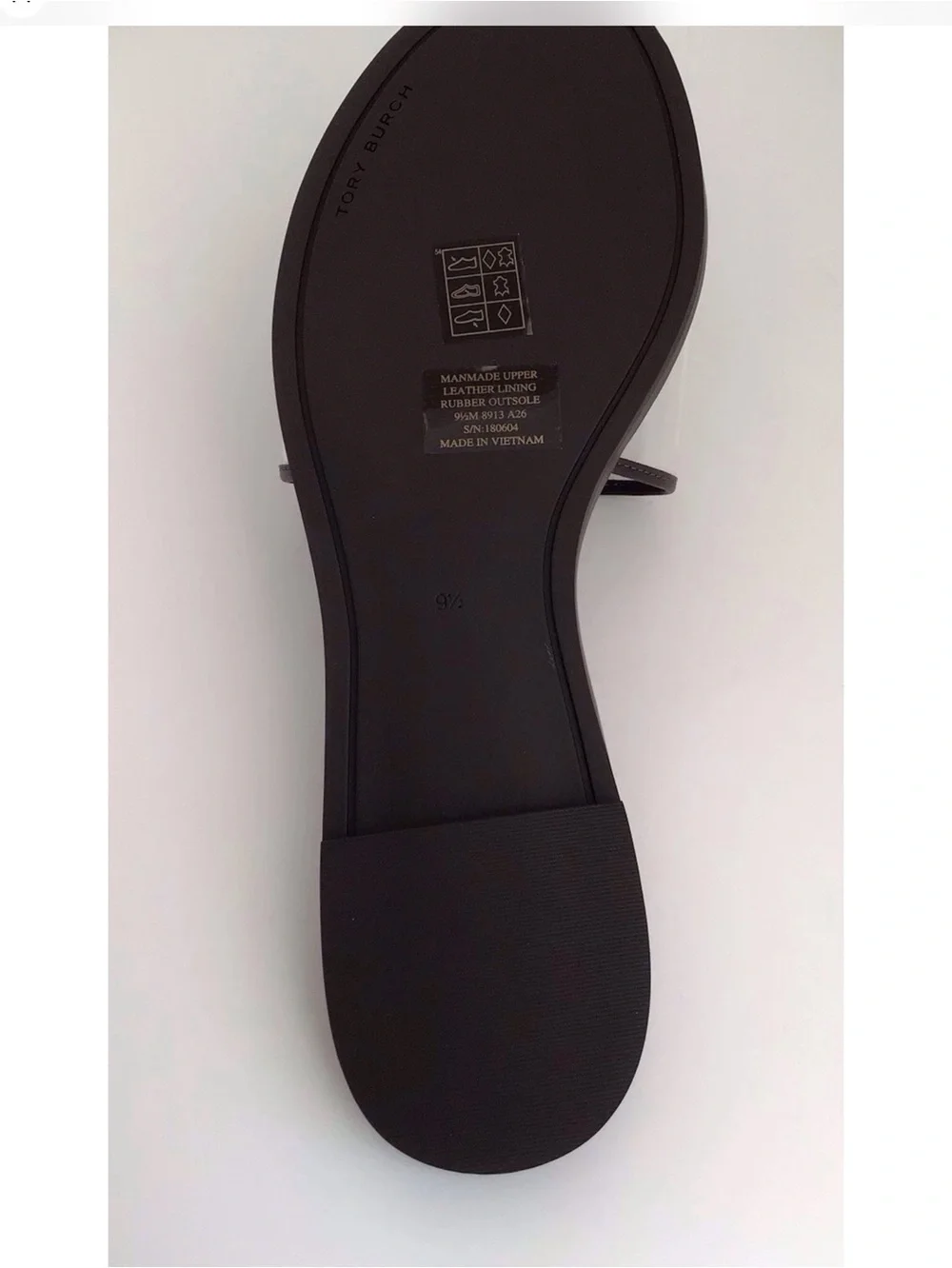 Tory Burch Everly Slide Sandals Translucent TPU Leather-Color Clear/Tortoise-NEW